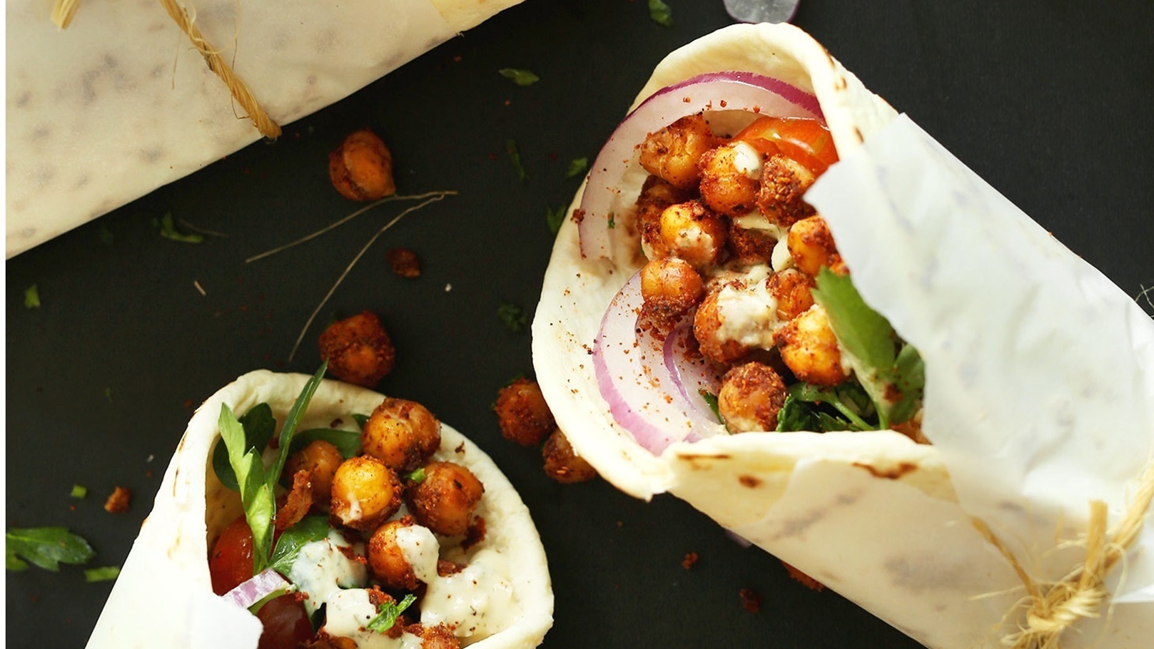 AMAZING-30-minute-HEALTHY-Chickpea-Shawarma-Wraps-with-a-simple-Garlic-Dill-Sauce-An-easy-weeknight-vegan-plantbased-meal-healthy-recipe-mediterranean-minimalistbaker